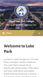 Mobile Screenshot of cityoflakeparkga.com